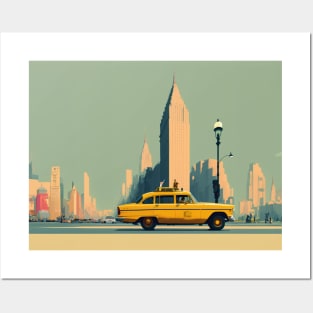 Yellow Taxi NYC Posters and Art